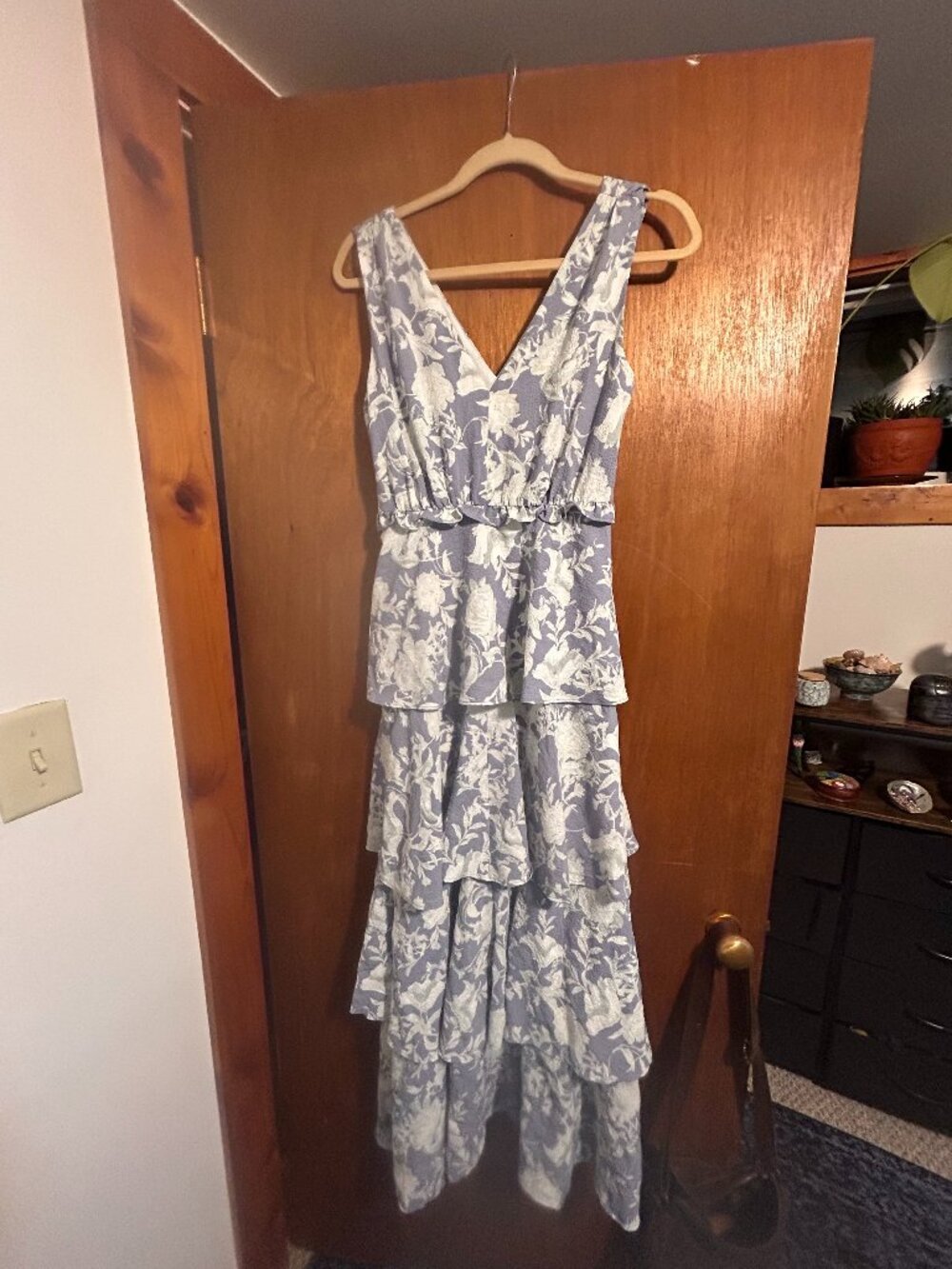 Chelsea28 - Floral Tiered Maxi Dress Size XS